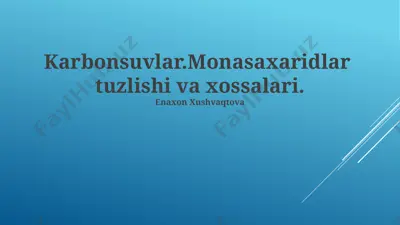 biologiya asboblari to'g'risidagi taqdimot — PPTX