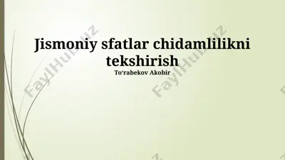 kimyo laboratoriyasi uskunalari to'plami — PPTX