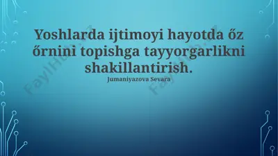 mahsulot nomi — PPTX