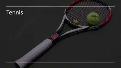 tennis — PPTX