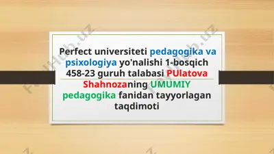 inklyuziv. ta’lim — PPT
