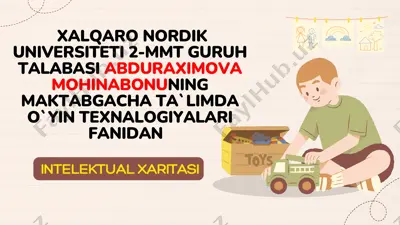 o`yinchoqlarning bola tarbiyasidagi ahamiyati — PDF