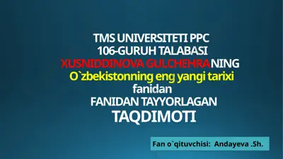 o‘zbekiston nodavlat notijorat idoralari va qonun hujjatlari — PPTX