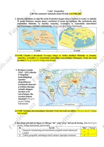 geografiya darslik — DOCX