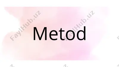 metod — PDF