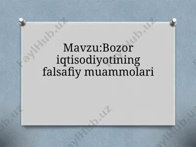 merkantilizm — PPTX