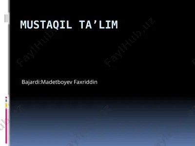 kolloid sistemalar — PPTX