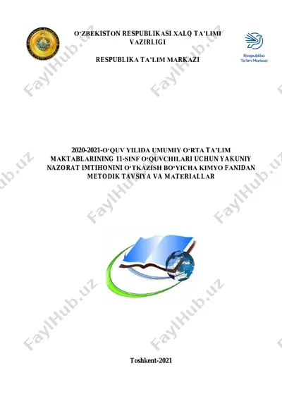 umumiy o‘rta ta’lim matematika fanidan metodik tavsiya va materiallar — PDF