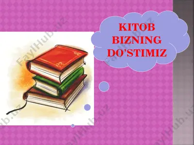 kitob — PDF