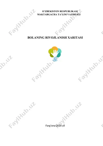 bolaning rivojlanish xaritasi — DOCX