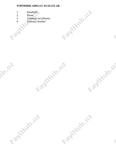 malakaviy amaliyot dasturi — DOCX
