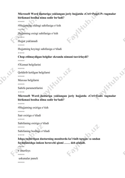 qattiq disk yoki vinchester — DOCX