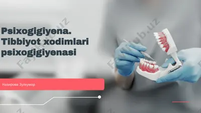 psixogigiyena — PPTX