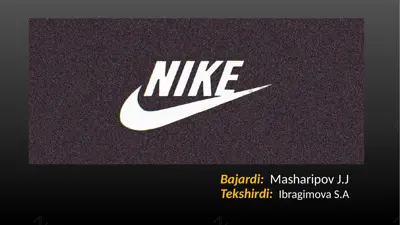 nike, inc. — PPTX