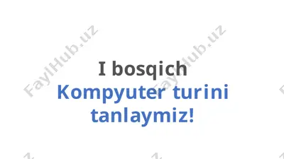 uy kompyuteri monoblok — PPTX