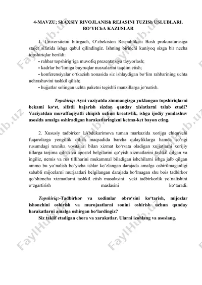 xorijiy tillarga tarjima qilish va apostel belgilarini qo‘yish xizmatlari — DOCX