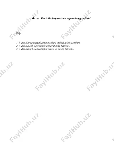 bank hisob-operatsion apparati — DOCX
