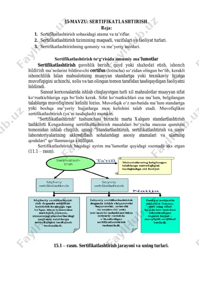 sertifikatlashtirish — PDF