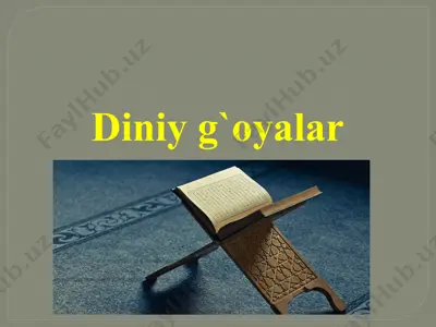 diniy g`oyalar — PPTX