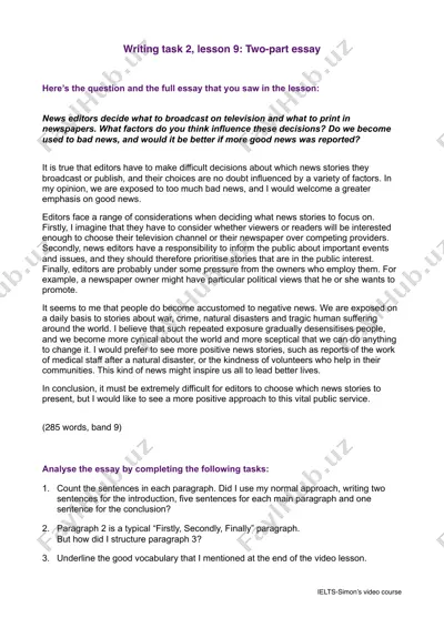 news editing and broadcasting — PDF