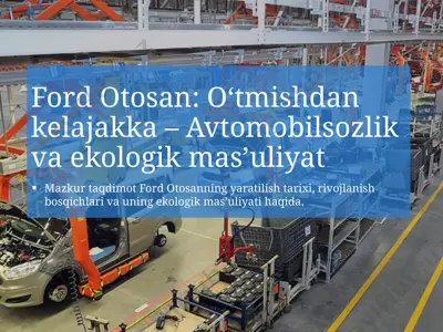 ford otosan: – avtomobilsozlik — PPTX