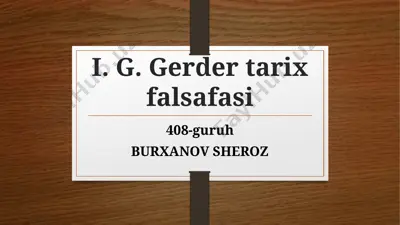 tarixfalsafasi — PPTX