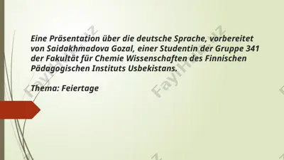 weihnachtstraditionen in deutschland — PPTX