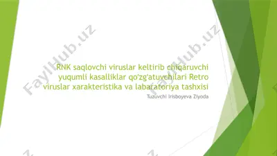 retroviruslar — PPTX