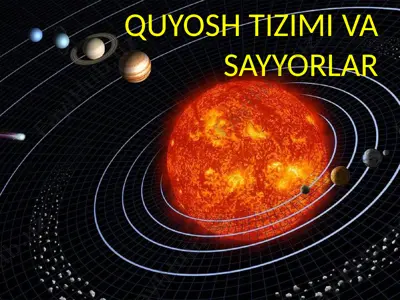 quyosh tizimi va sayyorlar — PPTX