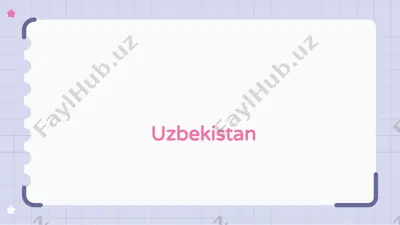 uzbekistan 3 — PPTX