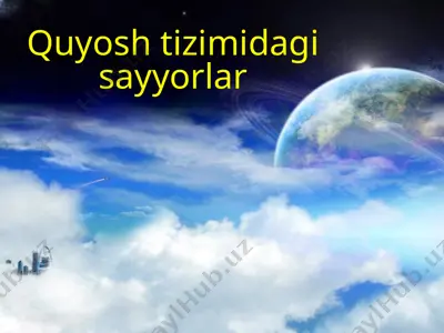 quyosh tizimidagi sayyorlar — PPTX
