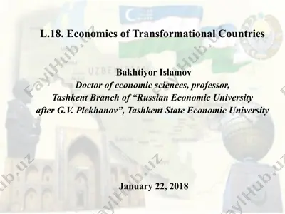 economics of transformational countries — PPT