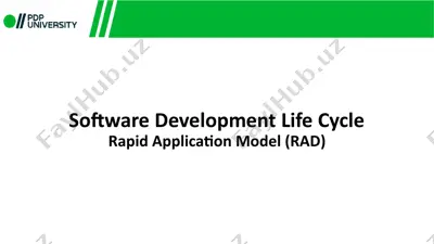 software development life cycle — PPTX