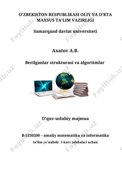 amaliy matematika va informatika — DOC