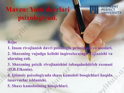 yoshdavrlaripsixologiyasi — PPTX
