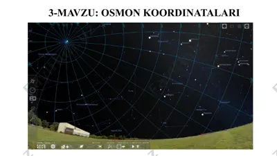 osmon koordinatalari — PPT