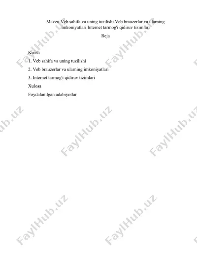 axborot texnologiyalari sohasida inson kapitalini rivojlantirish — DOCX
