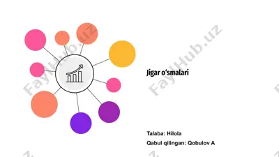 jigar o‘smalari — PPTX