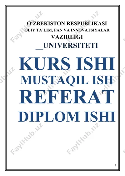 muloqot mavzusini o’qitishda zamonaviy texnologiyalardan foydalanish mexanizmi — DOC
