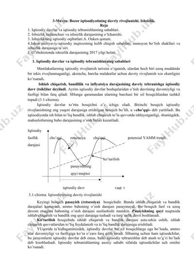 ishsizlik va iqtisodiy darajalar — DOC
