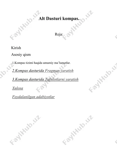 kompas — DOC