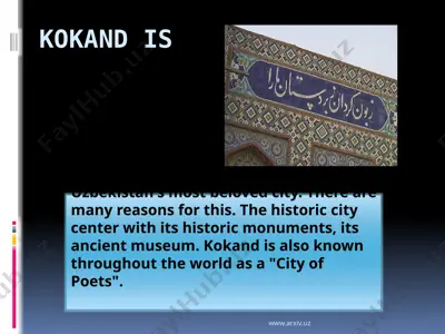 kokand — PPTX