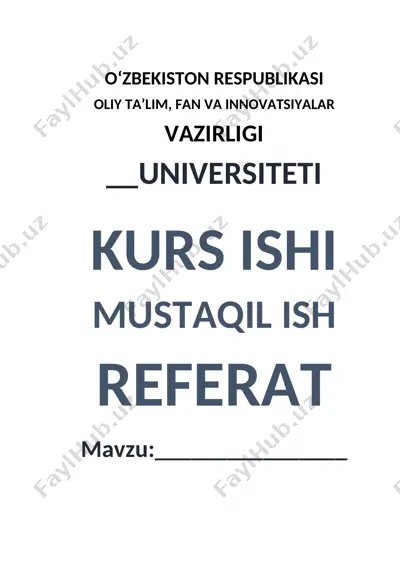 animatsion dasturlar haqida umumiy ma`lumot — DOC
