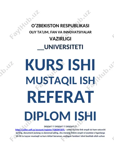 atom duzilishi haqida ma'lumotlar — DOC