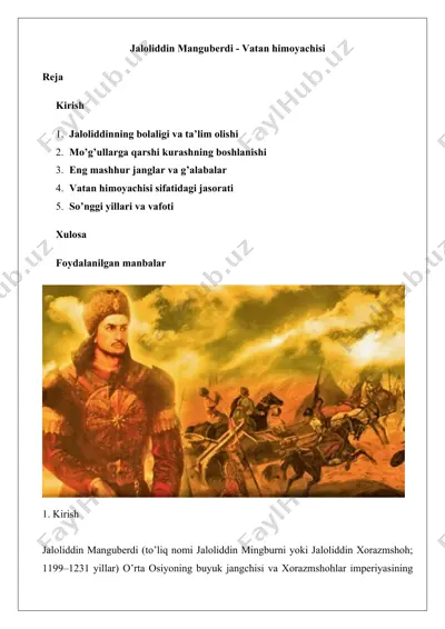 jaloliddin manguberdi - vatan himoyachisi  25 — DOCX