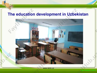 education in uzbekistan — PPT