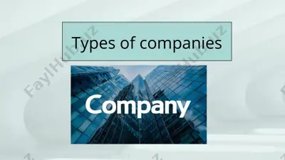 types of companies — PPTX