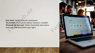 google apps — PPTX