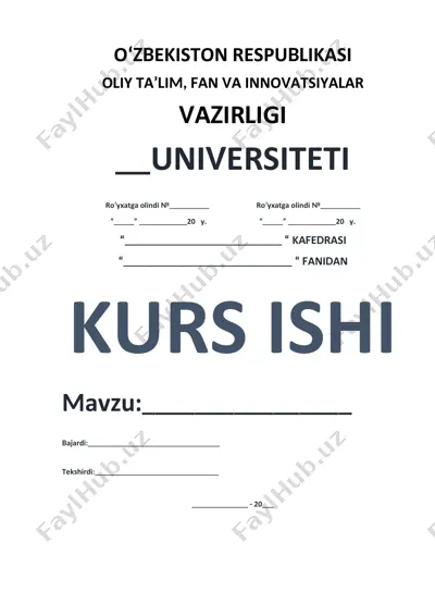 grafik muharrirda sohani belgilash uskunalari qo'llash mavzusini o'qitish metodikasi — DOC