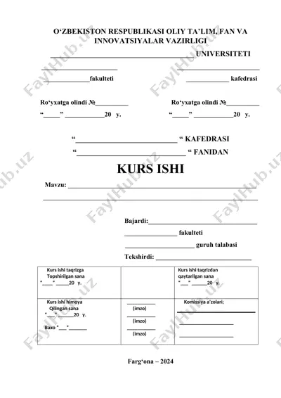 ichki va tashqi turizmda marketing — DOCX
